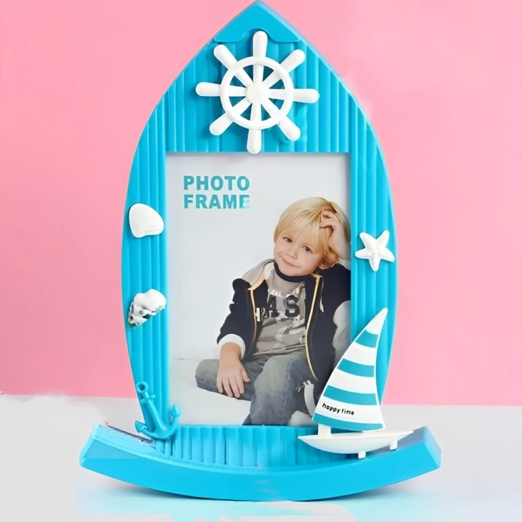 برواز صور أكريليك - أزرق